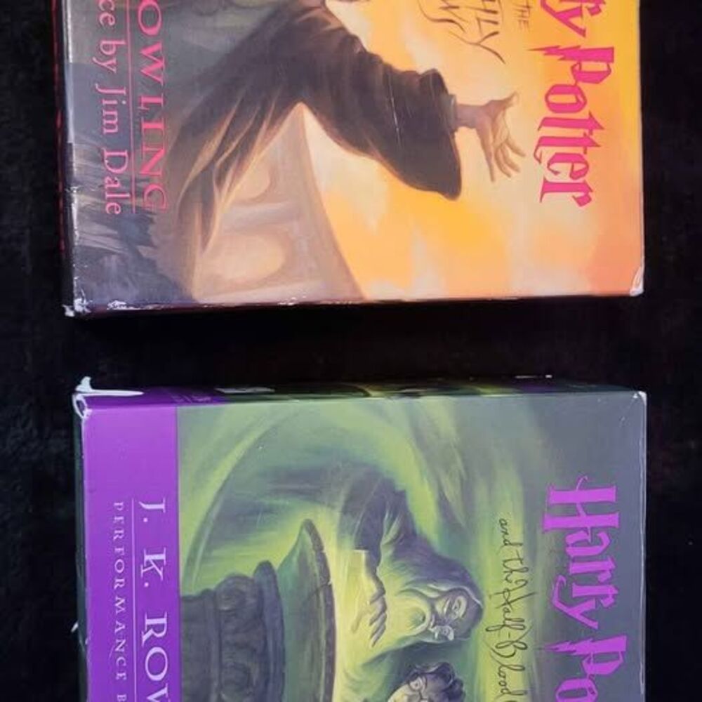 Harry Potter Audiobooks: Half-Blood Prince & Deathly Hallows by J.K. Rowling, Na
